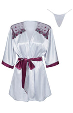Load image into Gallery viewer, Beauty Night BN6674 Peignoir Silver - Fashion Queen -  9
