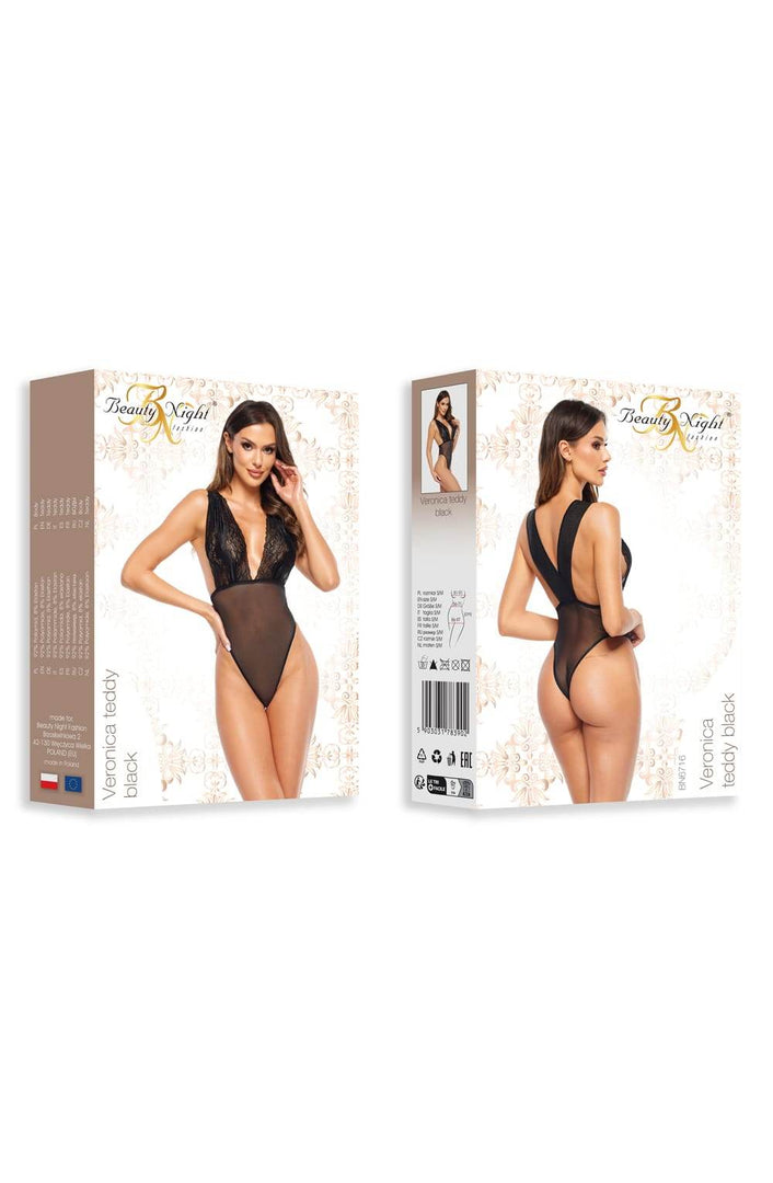 Beauty Night BN6716 Veronica Teddy Black - Fashion Queen -  9