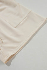 Load image into Gallery viewer, Beige Buttons Smocked Sleeveless Romper - Fashion Queen -  15
