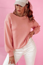 Load image into Gallery viewer, Black Bowknot Dewback Round Neck Sweatshirt - Fashion Queen -  11

