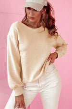Load image into Gallery viewer, Black Bowknot Dewback Round Neck Sweatshirt - Fashion Queen -  5
