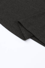 Load image into Gallery viewer, Black Buttoned Puff Long Sleeve Sheath Top - Fashion Queen -  16
