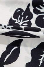 Load image into Gallery viewer, Black Floral Print Tiered Frilled Half Sleeve Plus Size Mini Dress - Fashion Queen -  15

