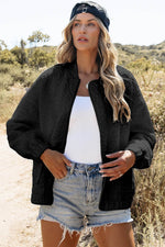 Load image into Gallery viewer, Black Floral Quilted Jacket - Fashion Queen -  1
