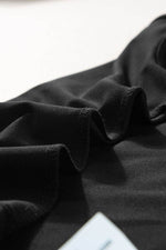 Load image into Gallery viewer, Black Folded Off Shoulder Slim Top - Fashion Queen -  13
