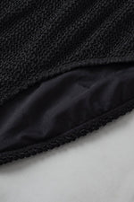 Load image into Gallery viewer, Black Geometric Trim High Waist Strapless One Piece Swimsuit - Fashion Queen -  9

