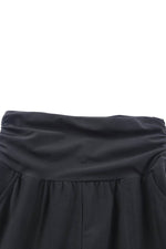 Load image into Gallery viewer, Black High Waist Pleated Pocket Leggings - Fashion Queen -  15
