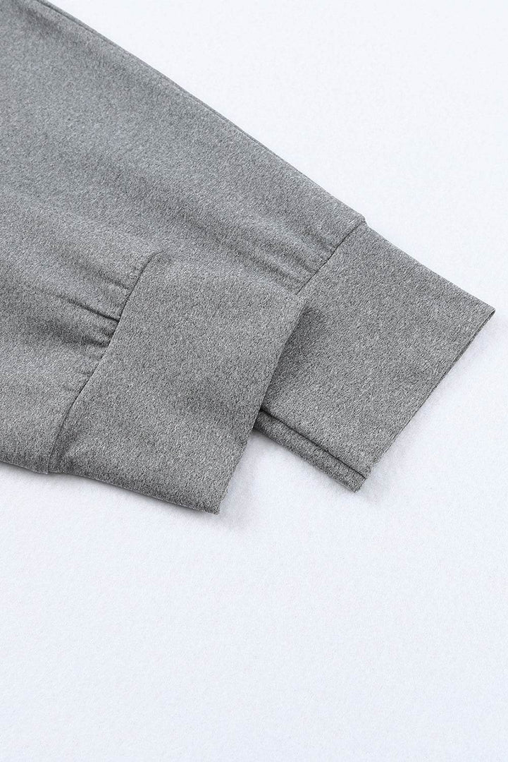 Black High Waist Pleated Pocket Leggings - Fashion Queen -  25