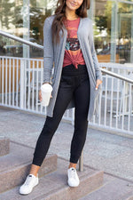 Load image into Gallery viewer, Black High Waist Pleated Pocket Leggings - Fashion Queen -  7
