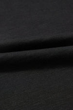 Load image into Gallery viewer, Black Layered Ruffle Short Sleeve Round Neck Top - Fashion Queen -  15

