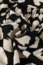 Load image into Gallery viewer, Black Leopard Print U Neck Sleeveless High Waist Dress - Fashion Queen -  10
