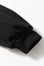 Load image into Gallery viewer, Black Loose Patchwork Crewneck Plus Size Sweatshirt - Fashion Queen -  18
