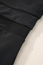 Load image into Gallery viewer, Black Mesh Insert One Shoulder High Waist Teddy Swimsuit - Fashion Queen -  20
