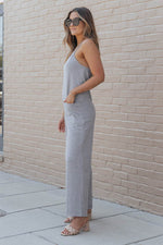 Load image into Gallery viewer, Black Patch Pockets Spaghetti Strap Wide Leg Jumpsuit - Fashion Queen -  6
