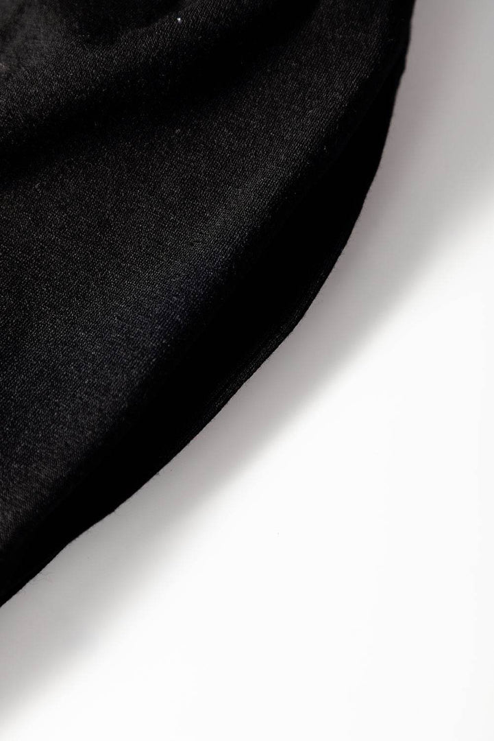 Black Peekaboo Wide Leg Square Neck Sleeveless Jumpsuit - Fashion Queen -  8