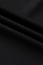 Load image into Gallery viewer, Black Plus Size Frill High Waist Pocketed Soft Pants - Fashion Queen -  14
