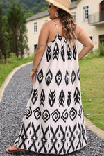 Load image into Gallery viewer, Black Plus Size Western Print Halter Maxi Dress - Fashion Queen -  2
