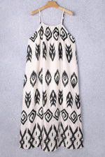 Load image into Gallery viewer, Black Plus Size Western Print Halter Maxi Dress - Fashion Queen -  7
