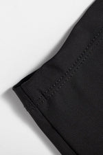 Load image into Gallery viewer, Black Pocketed Wide Waistband Swim Shorts - Fashion Queen -  10
