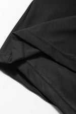 Load image into Gallery viewer, Black Pocketed Wide Waistband Swim Shorts - Fashion Queen -  12
