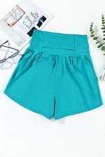 Load image into Gallery viewer, Black Pocketed Wide Waistband Swim Shorts - Fashion Queen -  5
