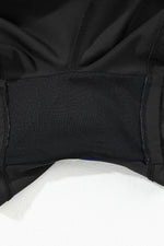 Load image into Gallery viewer, Black Pocketed Wide Waistband Swim Shorts - Fashion Queen -  7
