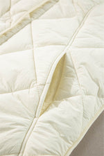 Load image into Gallery viewer, Black Quilted High Neck Button Up Pocket Vest Coat - Fashion Queen -  22
