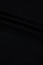 Load image into Gallery viewer, Black Rhinestone Decor Striped Mesh Long Sleeve Bodysuit - Fashion Queen -  9
