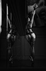 Load image into Gallery viewer, Black Secret BS128 Hold Ups - Fashion Queen -  2
