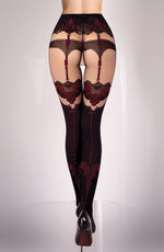 Load image into Gallery viewer, Black Secret BS130 Crotchless Tights - Fashion Queen -  5
