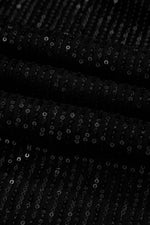 Load image into Gallery viewer, Black Sequin Racerback Tank - Fashion Queen -  7
