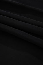 Load image into Gallery viewer, Black Sequin Velvet Sheer Mesh Mock Neck Blouse - Fashion Queen -  14
