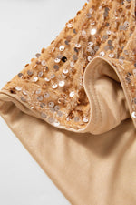 Load image into Gallery viewer, Black Sequined Open Front Cropped Jacket - Fashion Queen -  26
