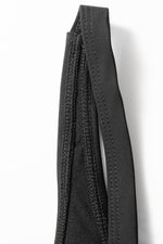 Load image into Gallery viewer, Black Side Tied Waist Square Neck Adjustable Straps A-line One Piece Swim Dress - Fashion Queen -  11
