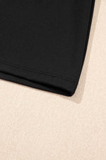 Load image into Gallery viewer, Black Sleeveless Knot Skirt Hem Sports Romper - Fashion Queen -  9
