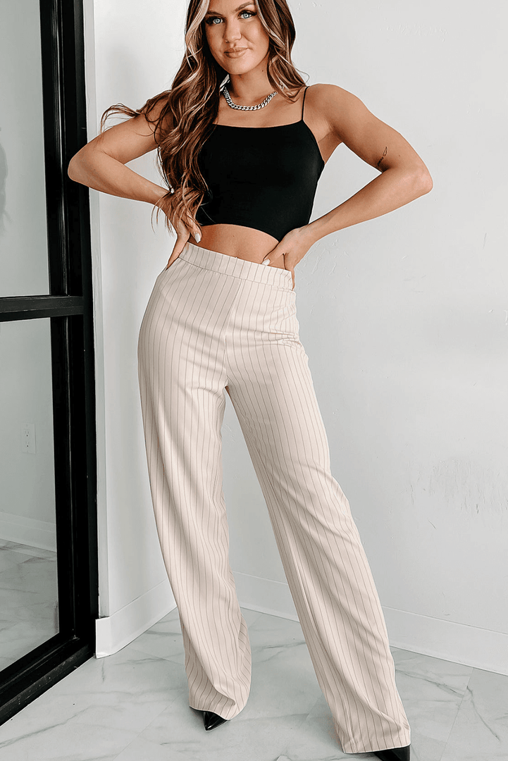 Black Spaghetti Strap Skinny Fit Cropped Tank Top - Fashion Queen -  6