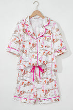Load image into Gallery viewer, Blossom Cowgirl Country Print Pajamas Set - Fashion Queen -  16
