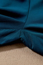 Load image into Gallery viewer, Blue Drawstring Elastic Waist Casual Wide Leg Pants - Fashion Queen -  10
