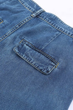 Load image into Gallery viewer, Blue Slouchy Wide Leg Jeans - Fashion Queen -  17
