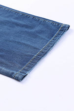 Load image into Gallery viewer, Blue Slouchy Wide Leg Jeans - Fashion Queen -  18
