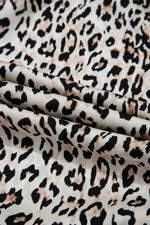 Load image into Gallery viewer, Brown Leopard Printed Halter Neck Backless Ruffled Hem Maxi Dress - Fashion Queen -  15
