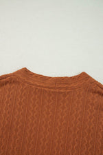 Load image into Gallery viewer, Canton Textured Knit Side Pockets Open Front Cardigan - Fashion Queen -  30
