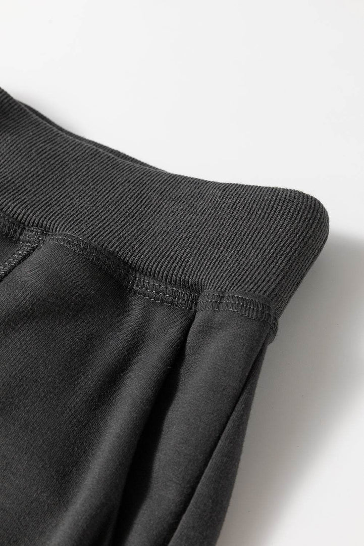 Carbon Grey Cargo Pockets Drawstring Sweatpants - Fashion Queen -  8