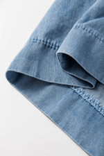 Load image into Gallery viewer, Carbon Grey Mineral Wash Button Fly Waist Wide Leg Jeans - Fashion Queen -  20
