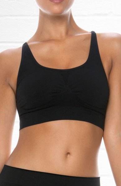 Control Body 110705 Sports Bra Nero - Fashion Queen -  1
