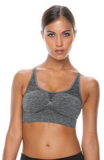 Load image into Gallery viewer, Control Body 110706 Sports Bra Melange/Grey - Fashion Queen -  3

