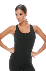 Load image into Gallery viewer, Control Body 212184 Sporty Tank Top With Bra Nero - Fashion Queen -  2
