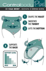 Load image into Gallery viewer, Control Body 311064 Shaping Brief Skin - Fashion Queen -  3
