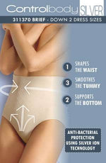 Load image into Gallery viewer, Control Body 311370 High Waist Shaping Brief Skin - Fashion Queen -  5
