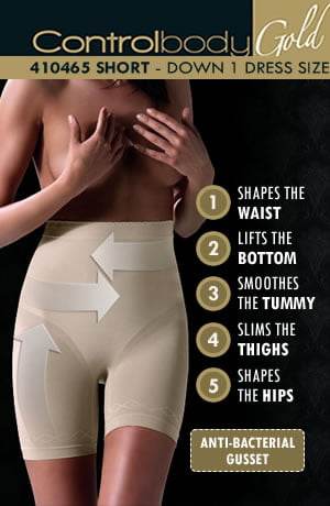 Control Body 410465 Shaping Short Skin - Fashion Queen -  7